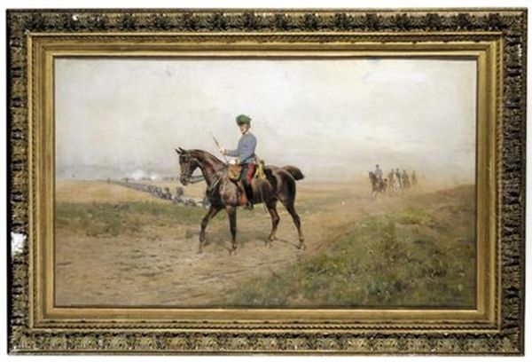 Portrait Of Albrecht Archduke Of Austria, Commander-in-chief Of The Austrian Army On Horseback (albrecht Erzherzog Von Osterreich, Oberbefehlshaber Des Ostereichischen Heeres Zu Pferd) - view 1