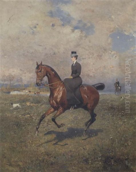 Portrat Fedoras Prinzessin Von Sachsen-meiningen, Herzogin Zu Sachsen - view 1