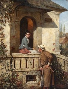 Scena Z Pana Tadeusza by Zygmunt Ajdukiewicz