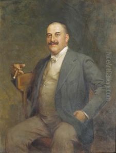 Portret Mezczyzny by Zygmunt Ajdukiewicz