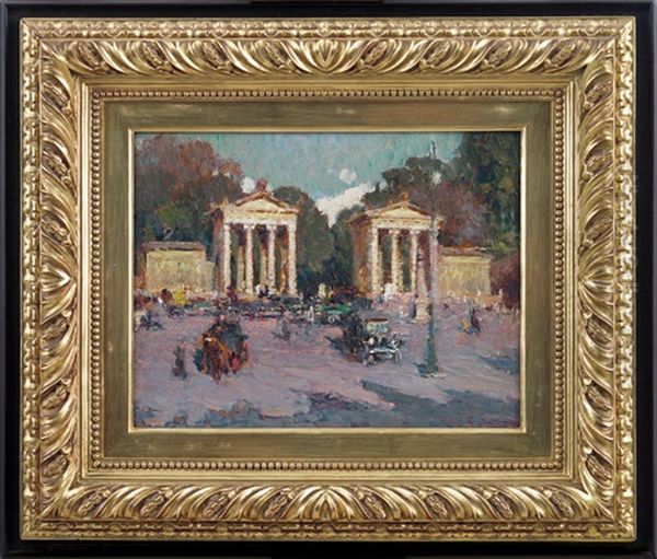 Roma, Ingresso A Villa Borghese - view 1
