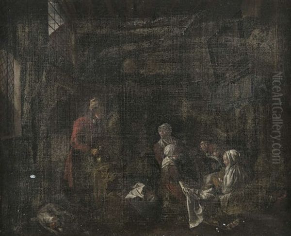 Interior With Figures - view 1