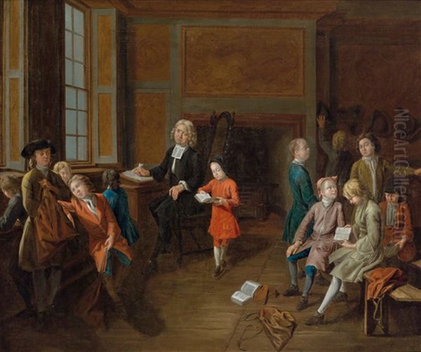 Die Schulstunde Im Pfarrhaus - view 1