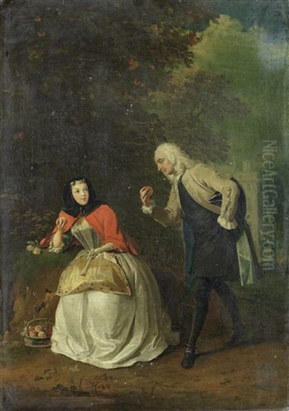 A Courtly Conversation - view 1