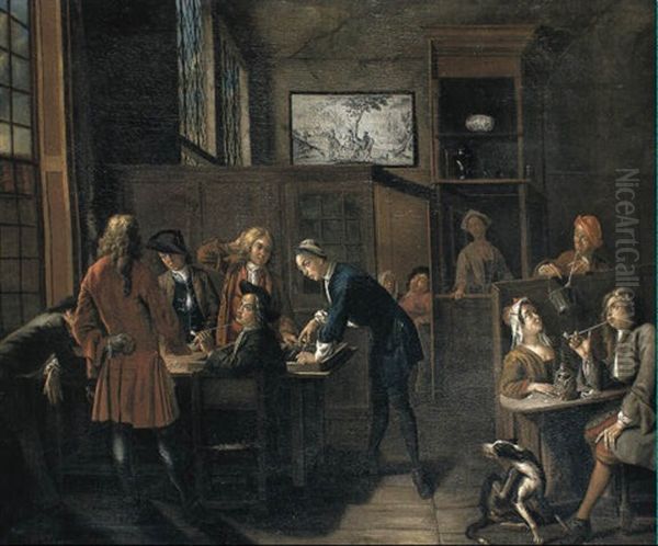 Interior Of An Alehouse - view 1
