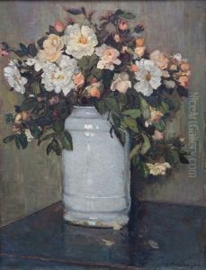 Wilde Roosjes / Wild Roses by Johannes Evert Hendrik Akkeringa