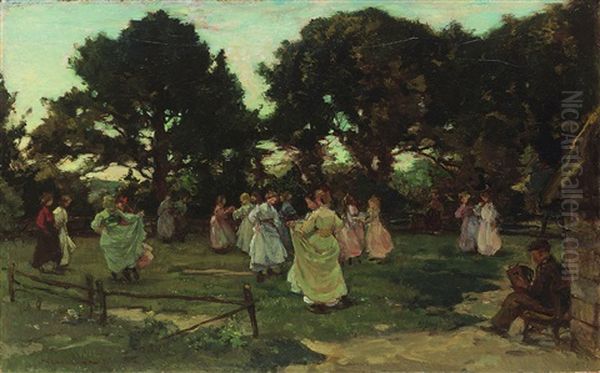 Meidans / Maypole Dance In Wolfheze - view 1