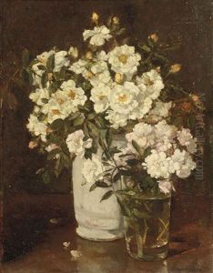 Floribunda Roses by Johannes Evert Hendrik Akkeringa