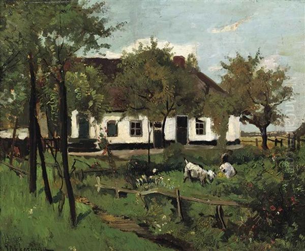 Farmhouse With Goats - view 1