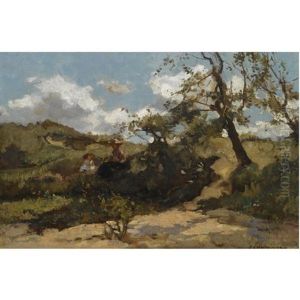 Een Septemberdag In Het Duin by Johannes Evert Hendrik Akkeringa