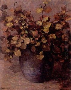 Flower Still Life by Johannes Evert Hendrik Akkeringa