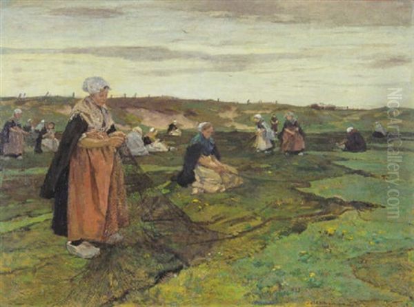Netzflickerinnen In Den Dunen - view 1
