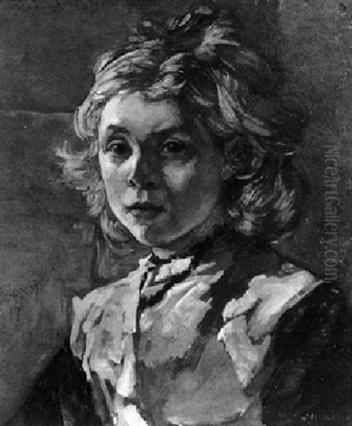 A Portrait Of A Little Girl - view 1