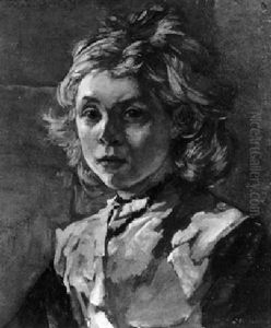 A Portrait Of A Little Girl A Portrait Of A Little Girl
