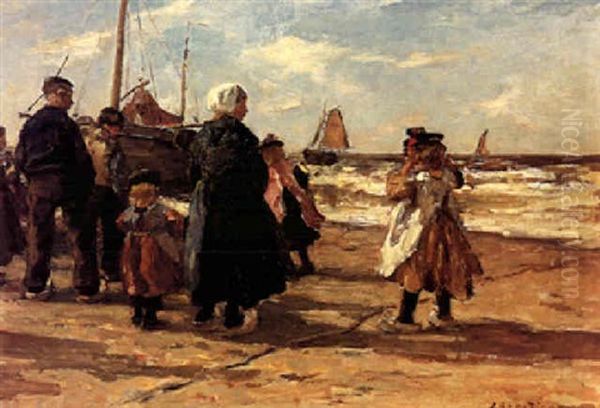 Awaiting The Fishing Fleet - view 1
