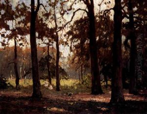 Children In The Woods by Johannes Evert Hendrik Akkeringa