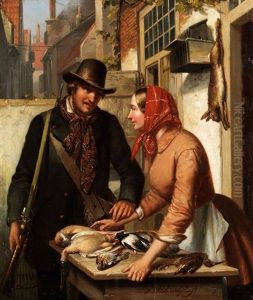 Jager Mit Wildbret by Jacob Akkersdijk