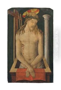 Christ As The Man Of Sorrows by Pietro Alamanno