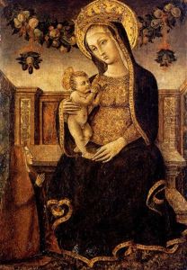 Madonna Con Il Bambino by Pietro Alamanno