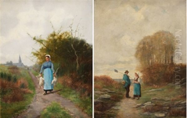 Campesina Y Pareja De Campesinos (pair) - view 1