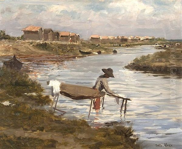 Jeune Lavandiere Bretonne - view 1