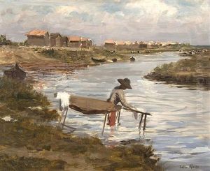 Jeune Lavandiere Bretonne