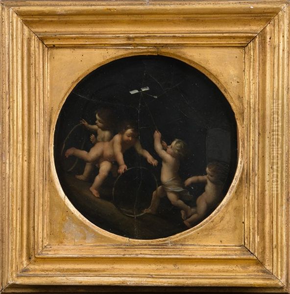 Playing Children - view 1
