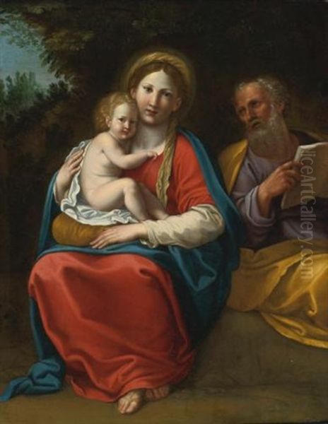 The Holy Family In A Landscape - view 1