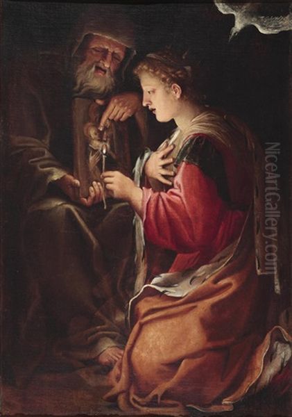 Die Heilige Katharina Und Der Eremit - view 1