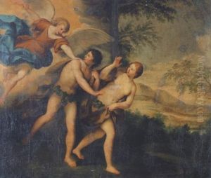 Die Vertreibung Aus Dem Paradies by Francesco Albani