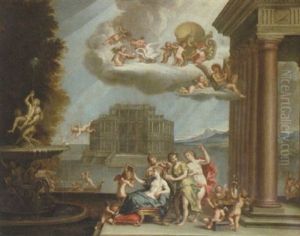 Venus Toilette by Francesco Albani