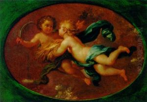 An Allegory Of Spring by Francesco Albani