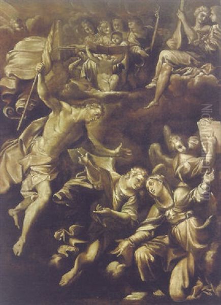The Resurrected Christ Appearing To The Madonna - view 1