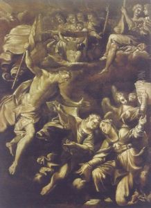 The Resurrected Christ Appearing To The Madonna by Francesco Albani