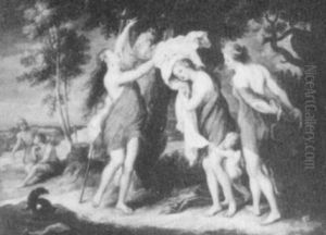 Judgement Of Paris by Francesco Albani