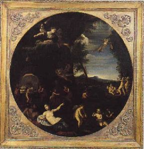 Venere E Vulcano by Francesco Albani