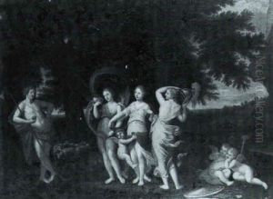Le Jugement De Paris by Francesco Albani
