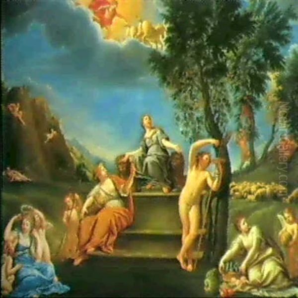 Allegoria Del Mese Di Agosto - view 1