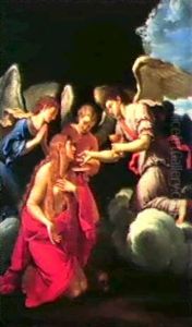 La Comunione Della Maddalena by Francesco Albani