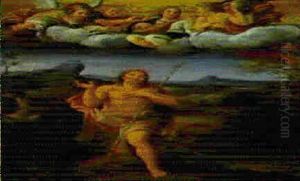 San Giovanni Nel Deserto by Francesco Albani