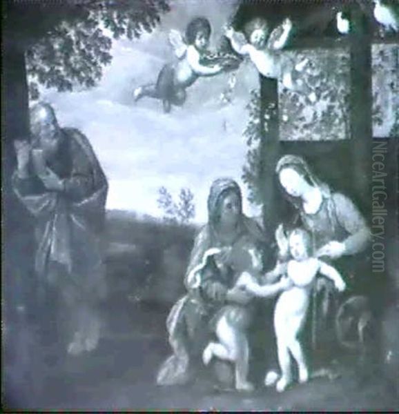 The Holy Family With The Infant Saint John And Saint Anne - view 1