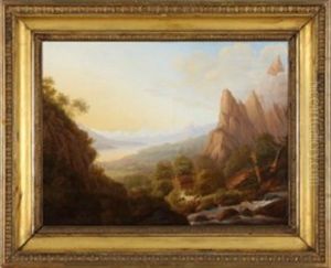 Blick Auf Den Genfer See by Anton Albers the Elder