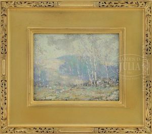Birches In Autumn by Ernest Albert Jr.