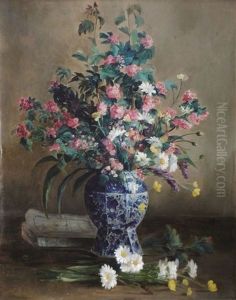 Bouquet De Fleurs Des Champs by Adolphe Albert