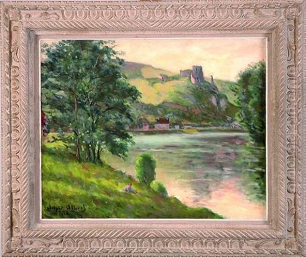 La Seine Aux Andelys - view 1