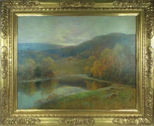 Landscape - Oil On Canvas - view 1