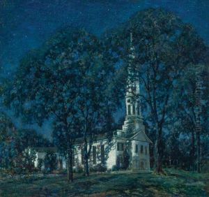 New England Moonlight by Ernest Albert