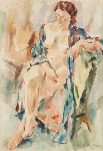 Jeune Femme En Deshabille