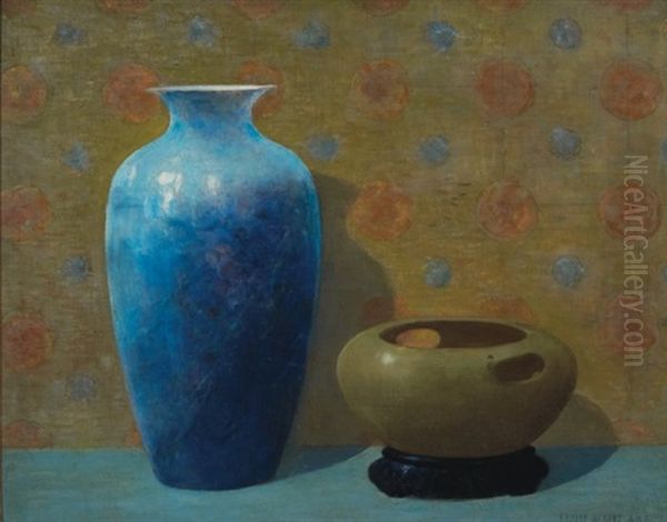 Still Life, Two Oriental Vases - view 1