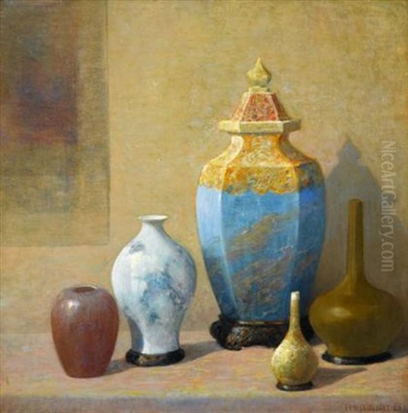 Still Life, The Blue Covered Jar - view 1